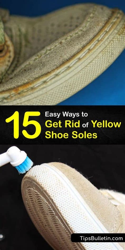 how to fix yellow soles.